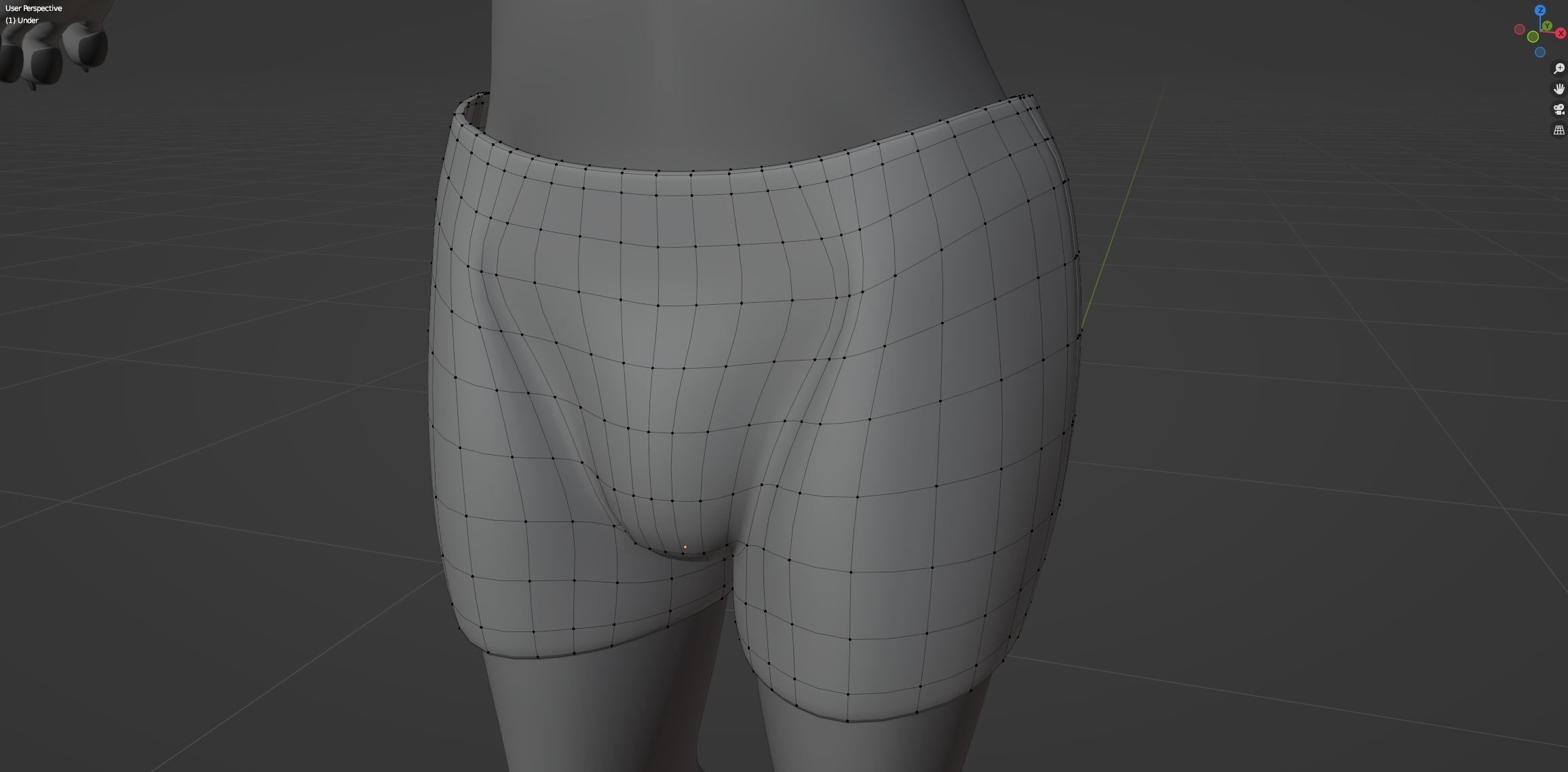 Fenrir Anthro Wolf 3D model_84