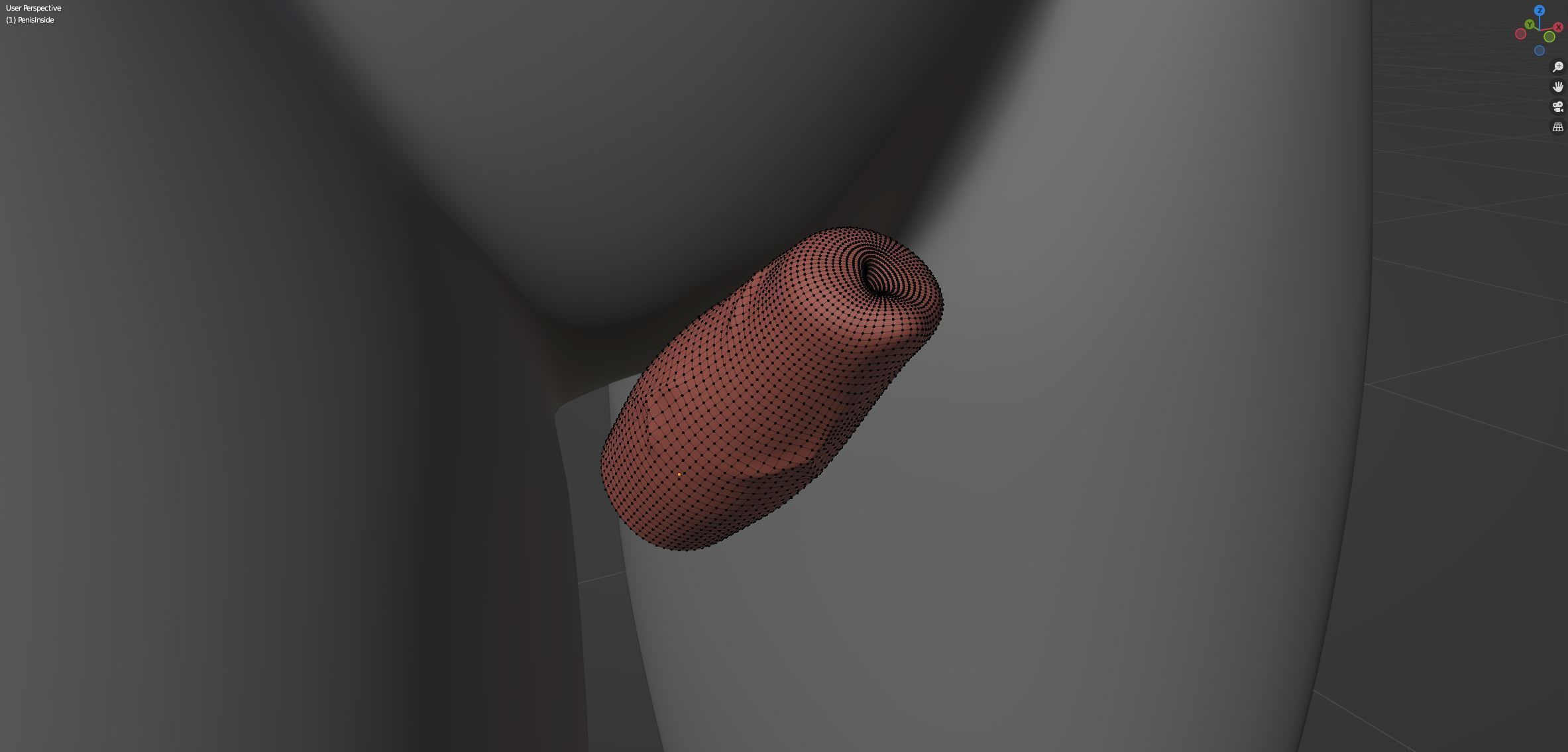 Fenrir Anthro Wolf 3D model_83