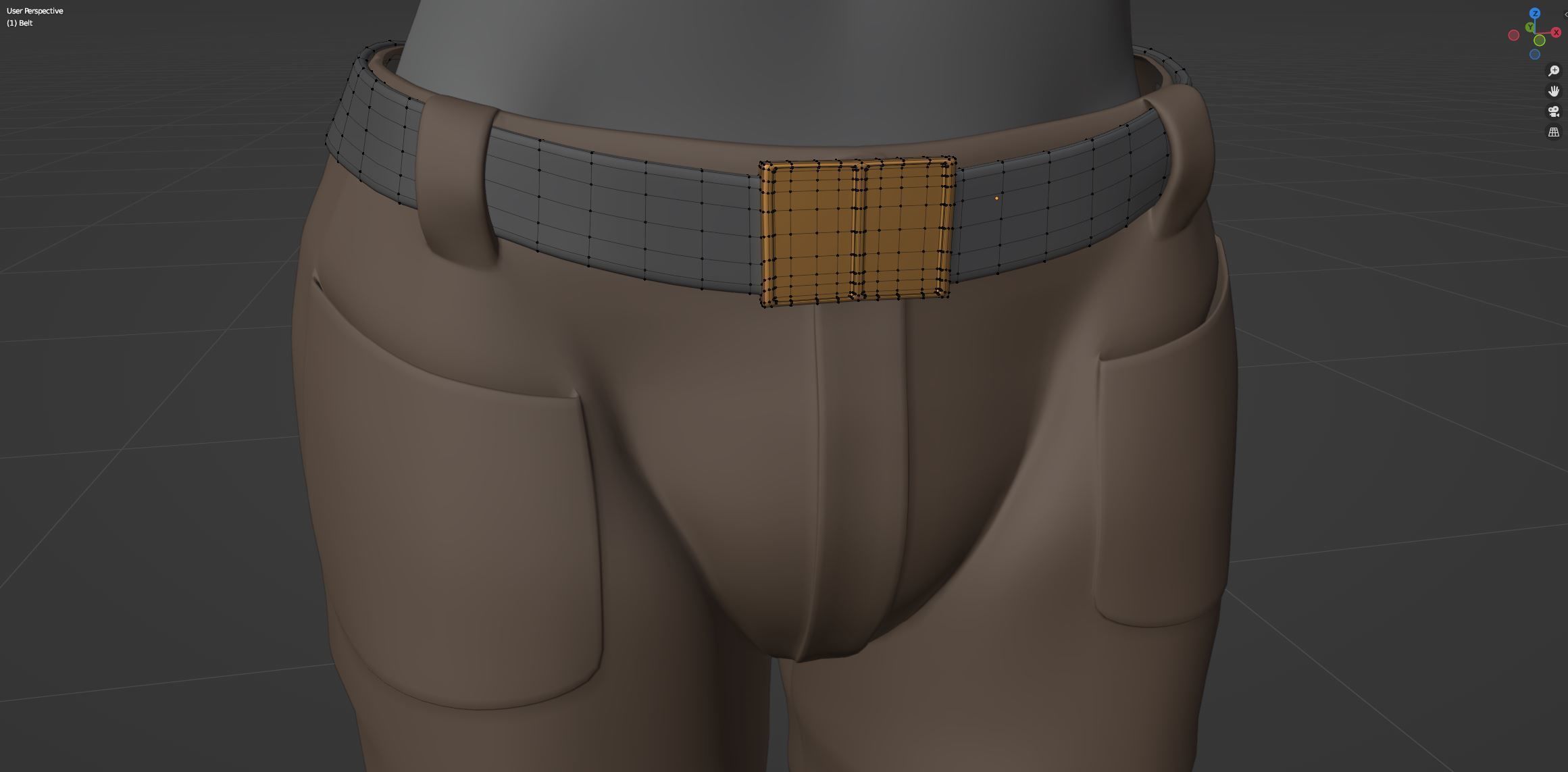 Fenrir Anthro Wolf 3D model_88