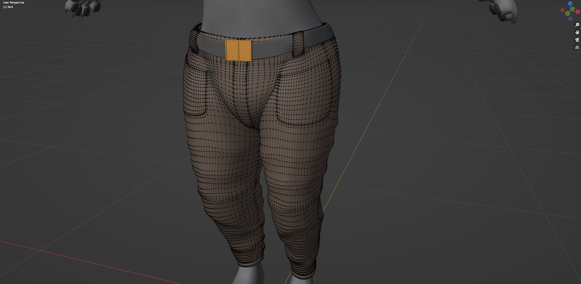 Fenrir Anthro Wolf 3D model_86