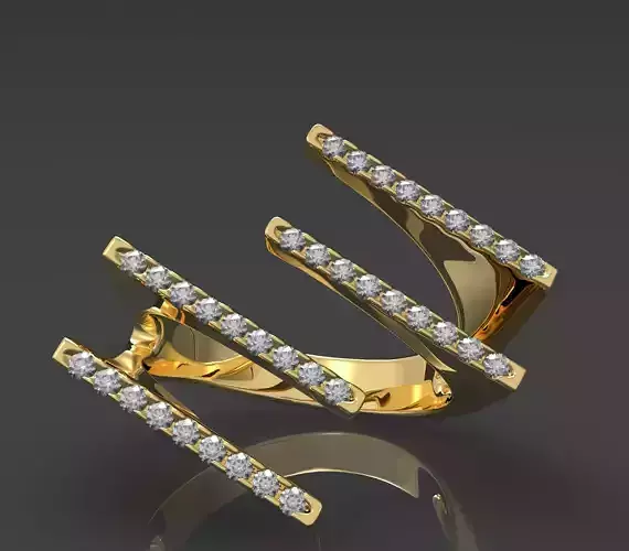 Ring with extraordinary designe 