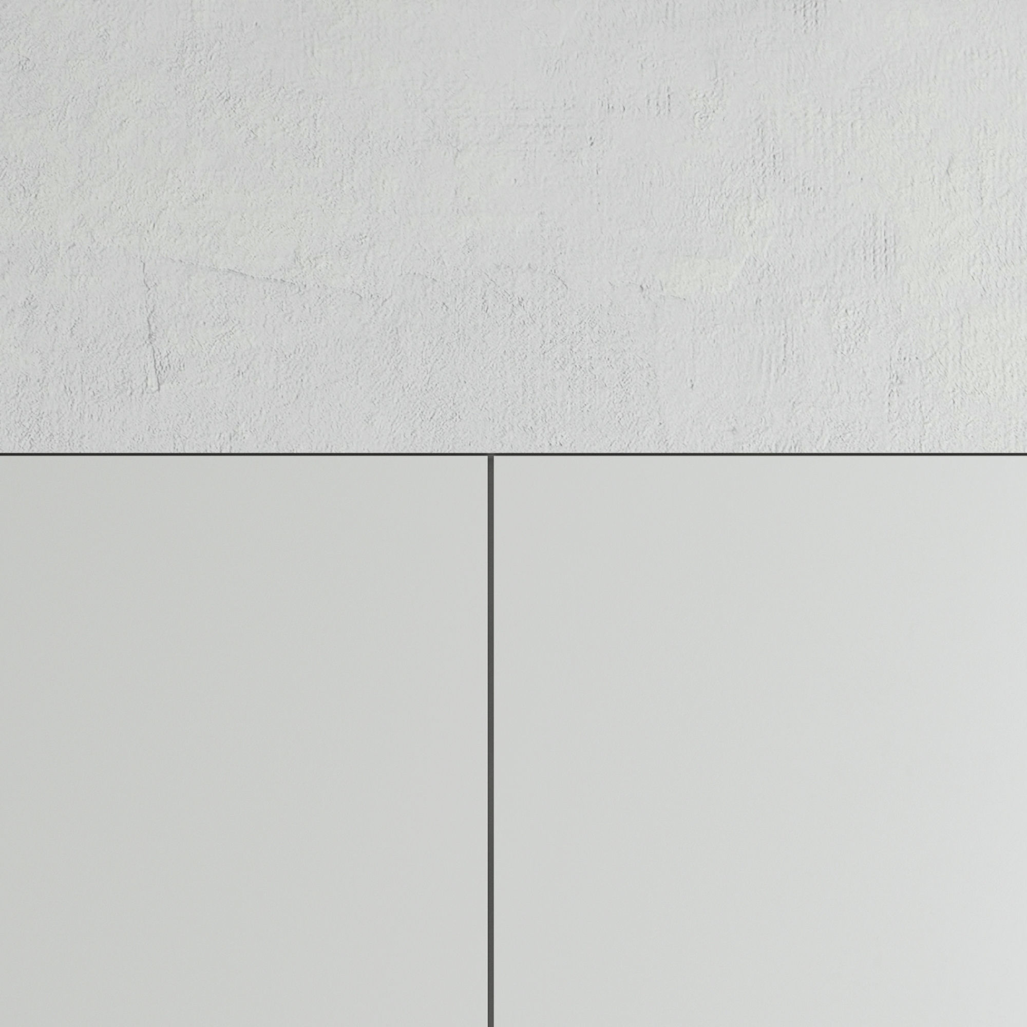 Bookcase set 03 3D model_4