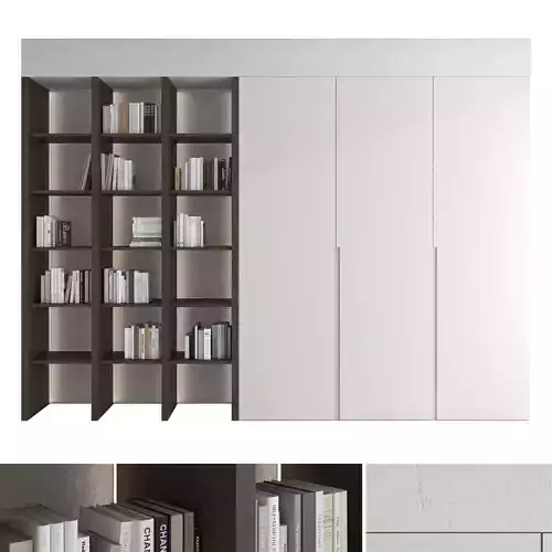 Bookcase set 03