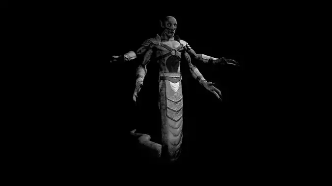 Naagraj creature 3d model