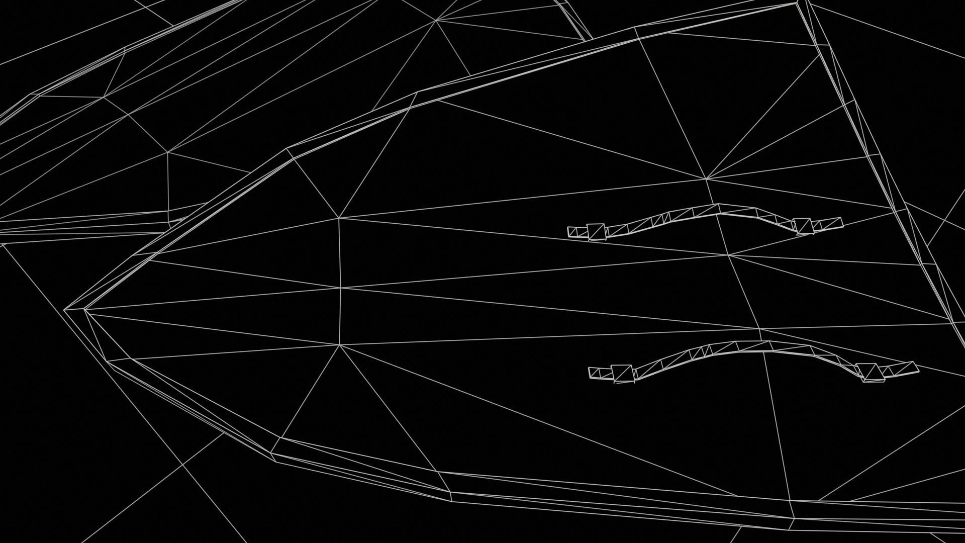 Medieval round shield with coat of arms 11 Low-poly 3D model_10