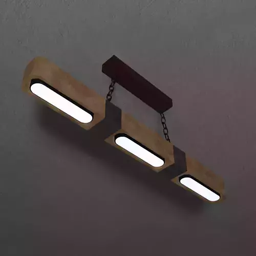 Suspended lights 3D model