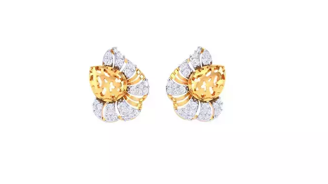 Studs Earrings - 1 3D print model