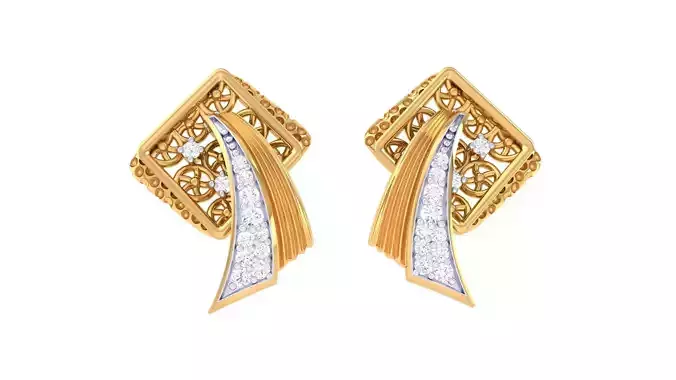 Studs Earrings - 74