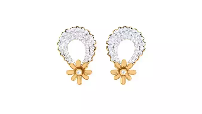 Studs Earrings - 2