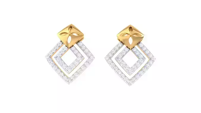 Studs Earrings - 1 3D print model