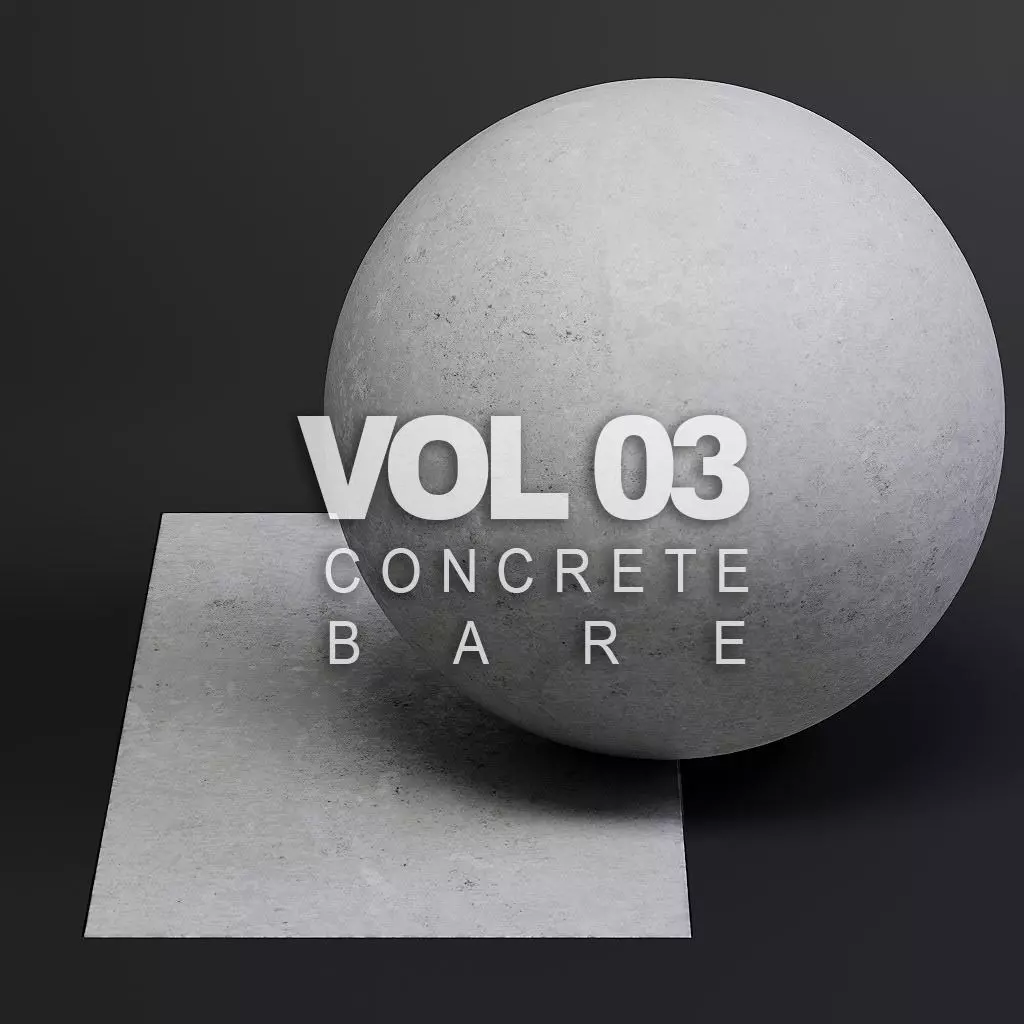 Concrete vol03 Bare 8K Seamless PBR Materials Texture_0