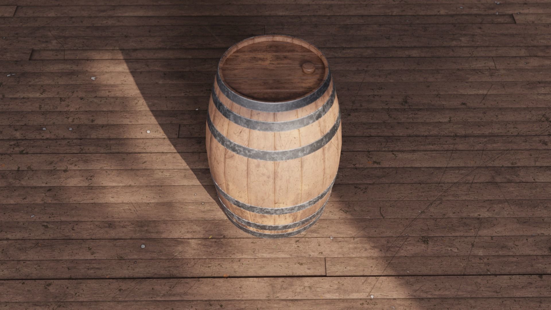 Viking Tavern 3D Model Low-poly 3D model_17