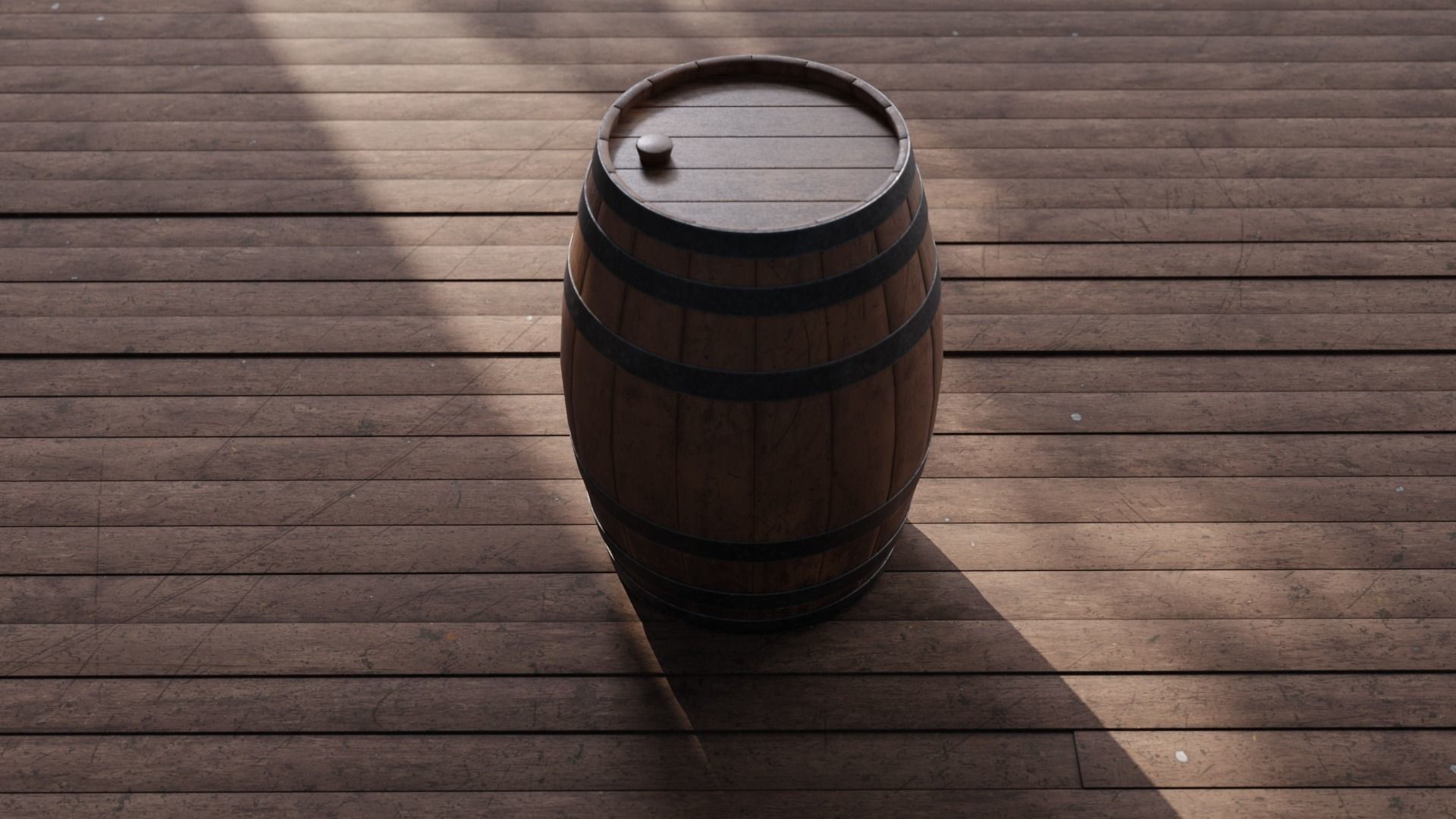 Viking Tavern 3D Model Low-poly 3D model_16