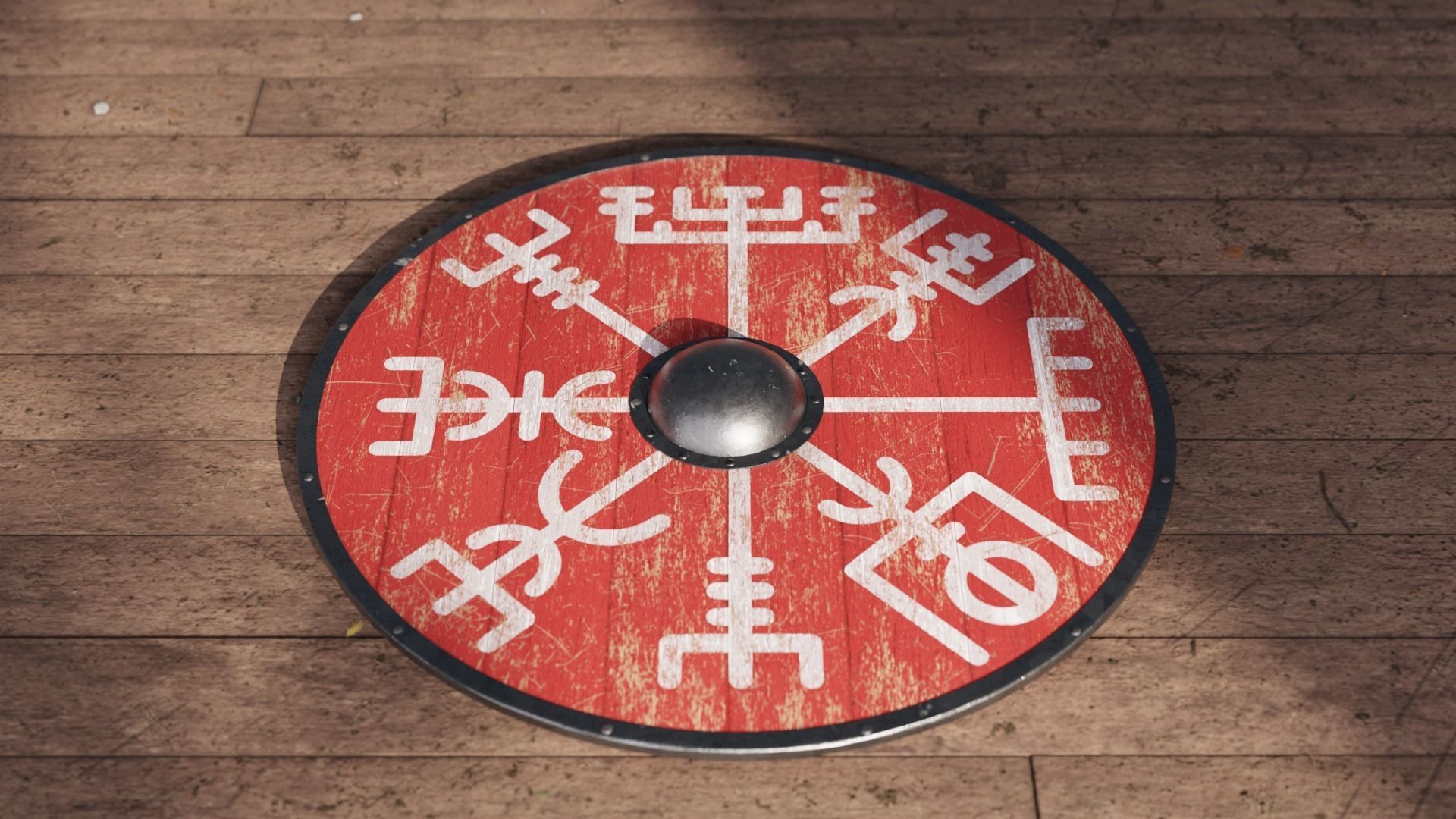 Viking Tavern 3D Model Low-poly 3D model_6