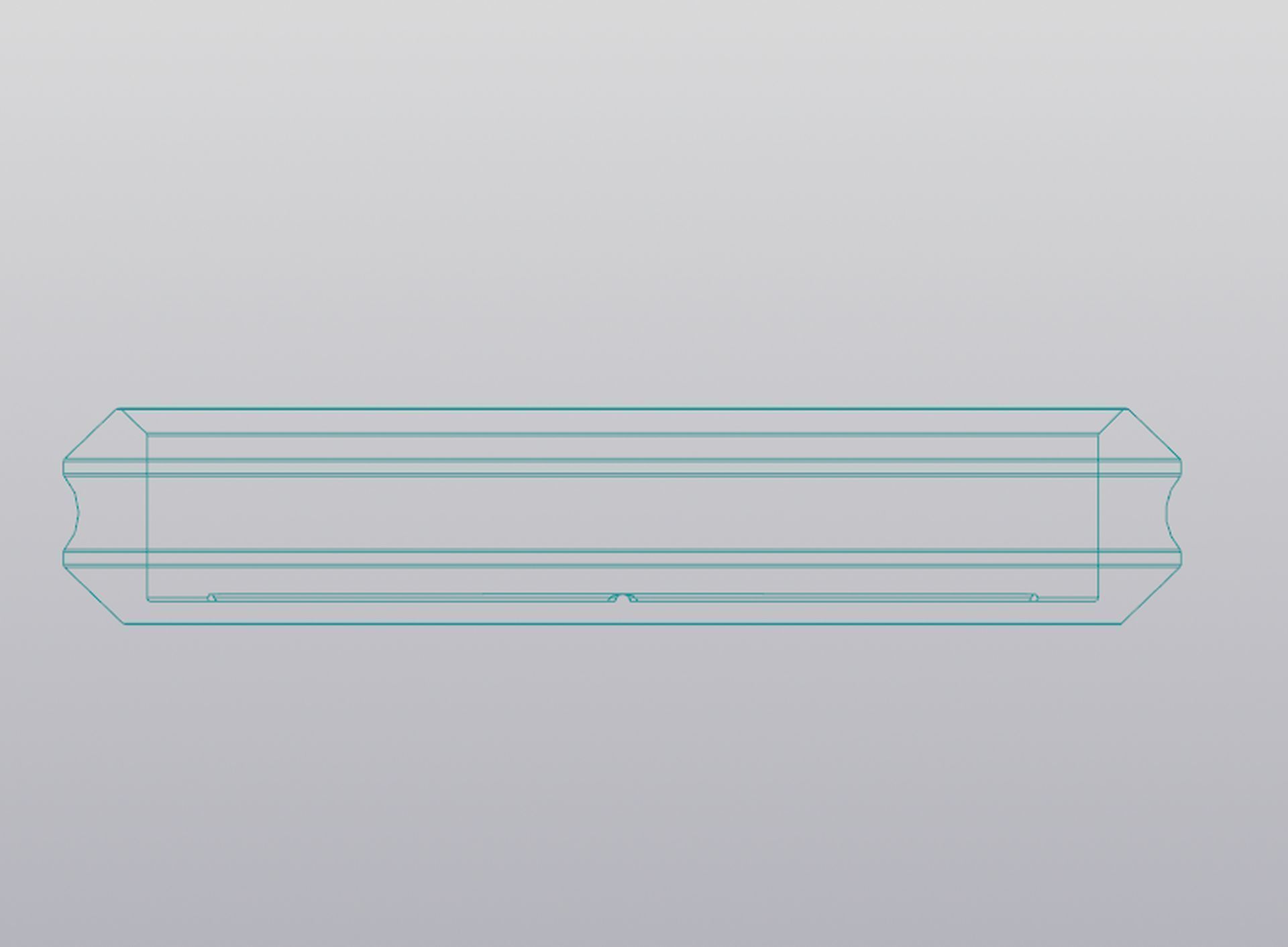 Planter Wave 3D print model_11