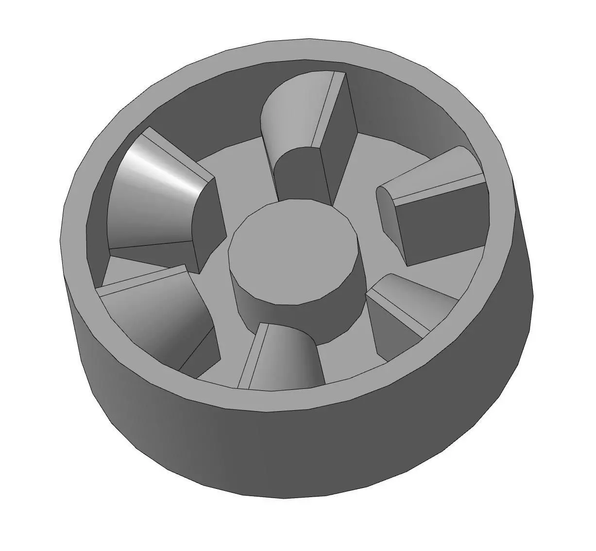 BIND COUPLING OF BLENDER MOULINEX 3D print model
