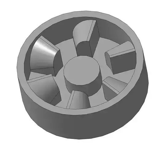 BIND COUPLING OF BLENDER MOULINEX 3D print model