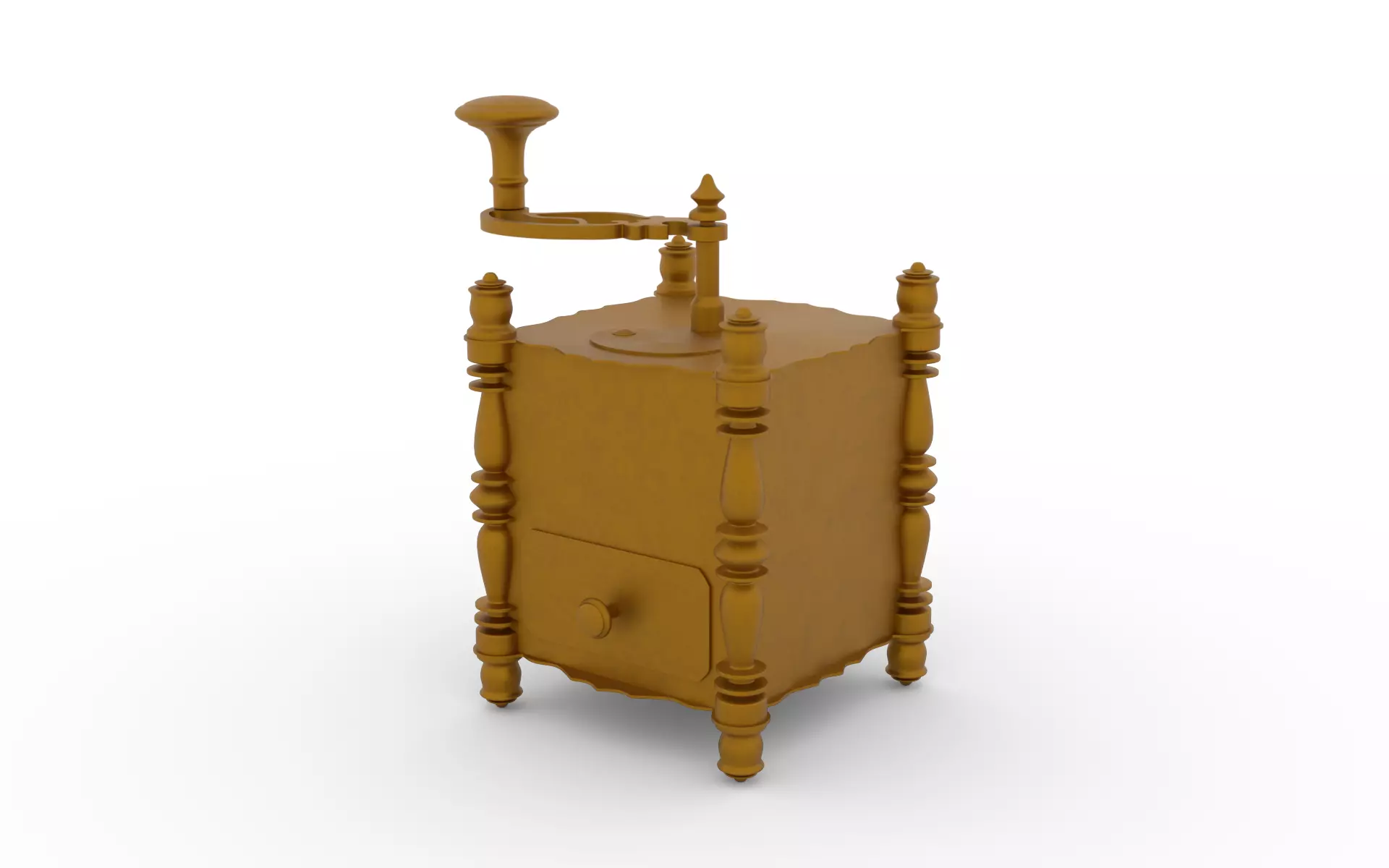 Old Grinder 3D model