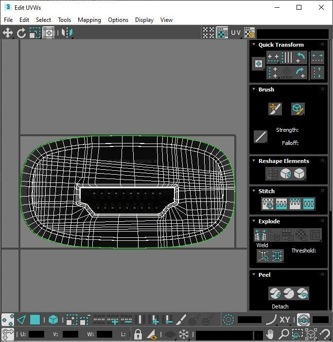 Xiaomi TV Box Remote Controls Set 3D model_104