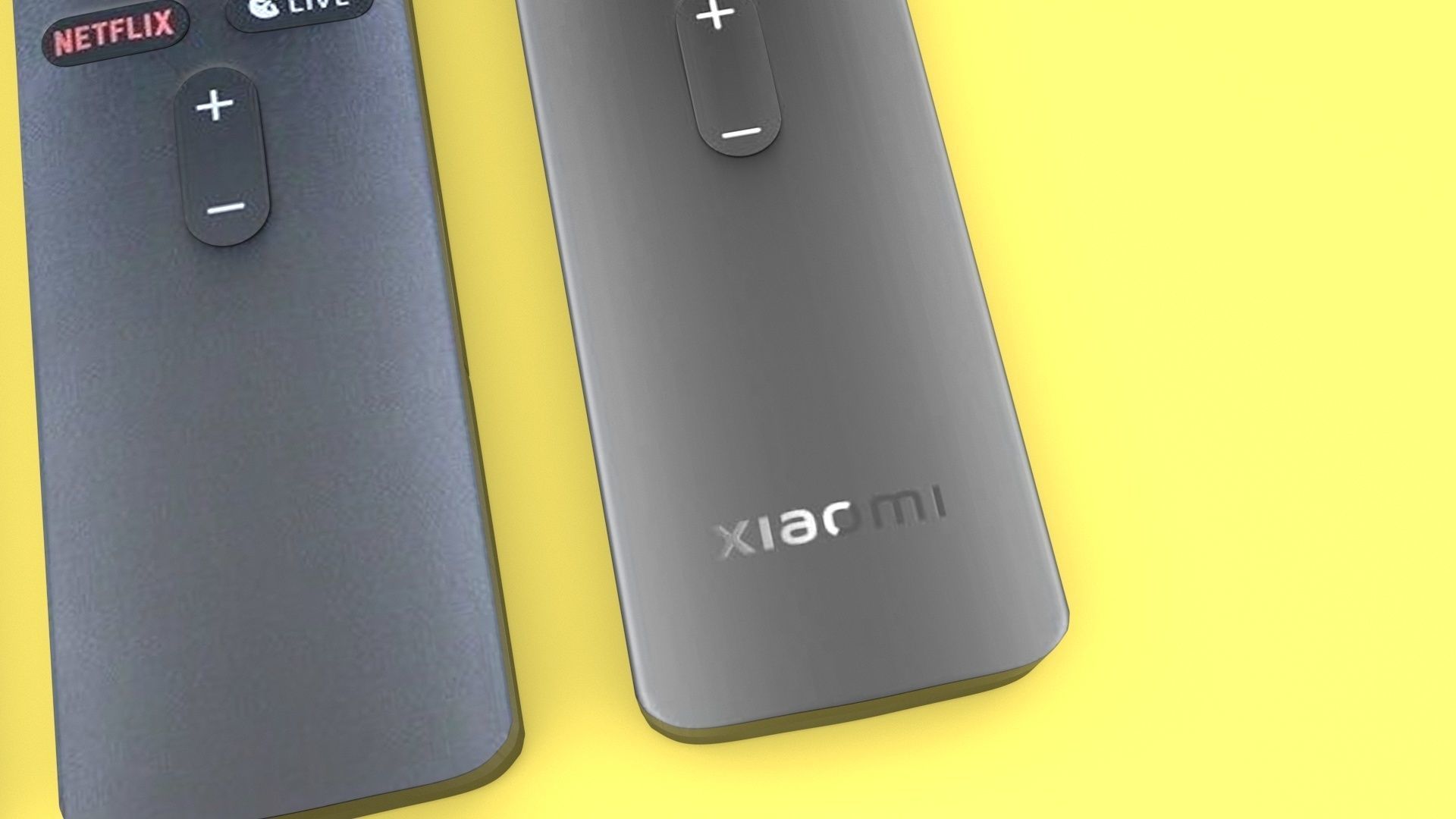 Xiaomi TV Box Remote Controls Set 3D model_54