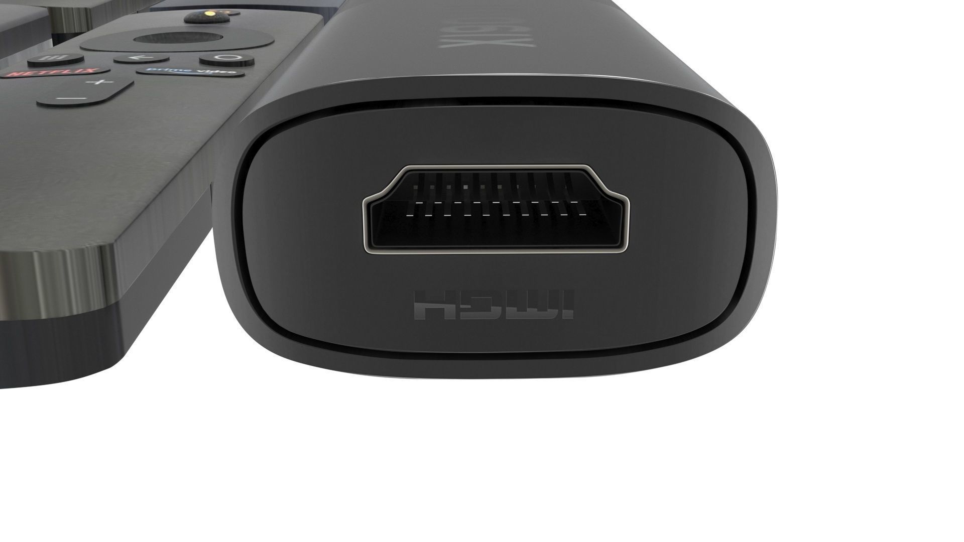 Xiaomi TV Box Remote Controls Set 3D model_17