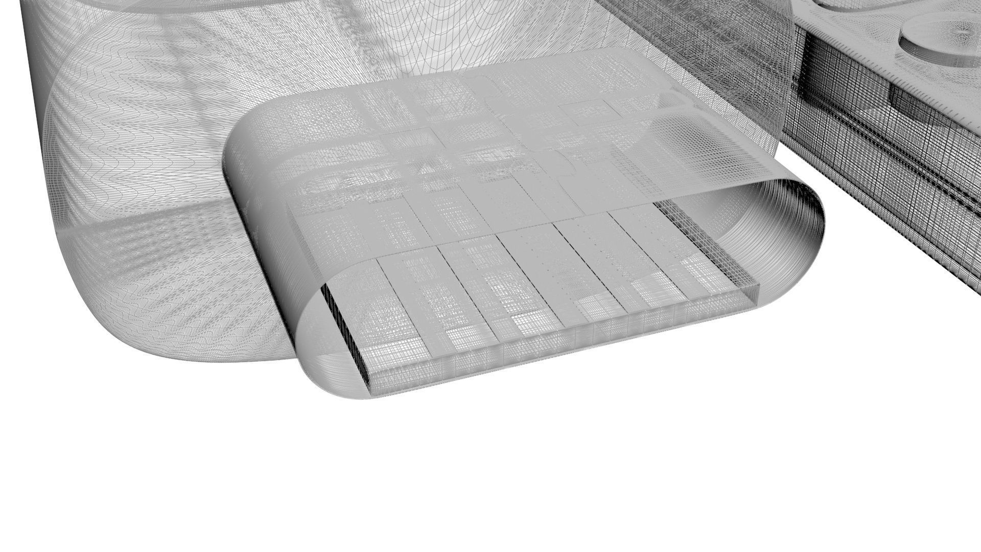 Xiaomi TV Box Remote Controls Set 3D model_29