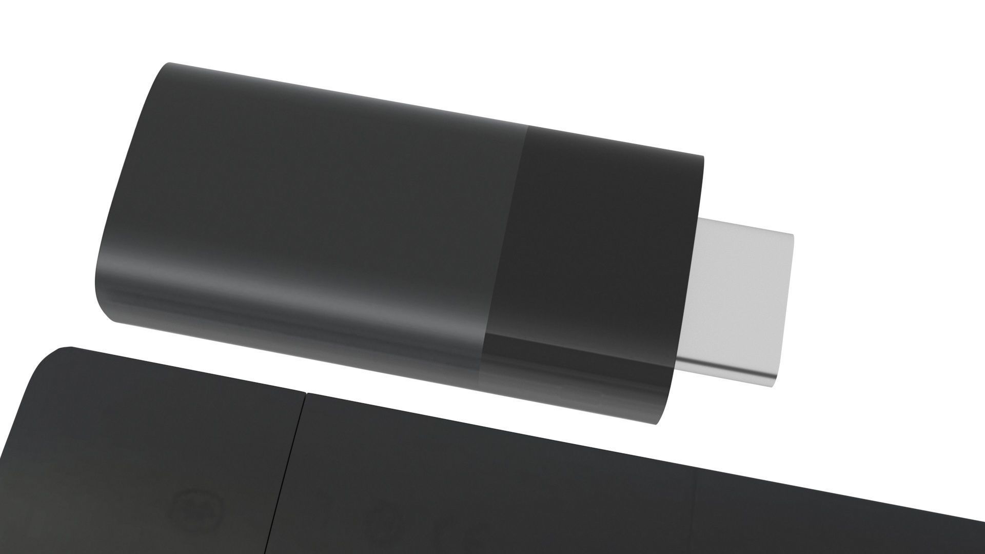 Xiaomi TV Box Remote Controls Set 3D model_20