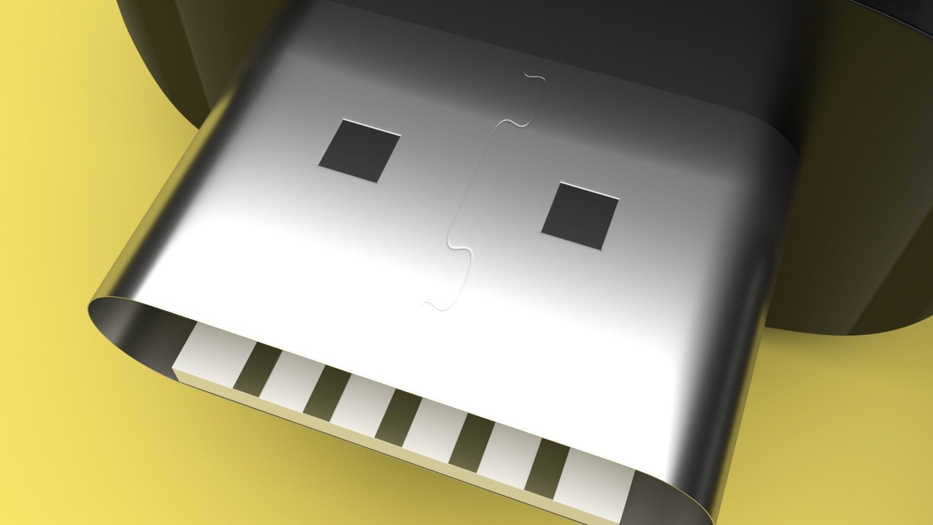 Xiaomi TV Box Remote Controls Set 3D model_53