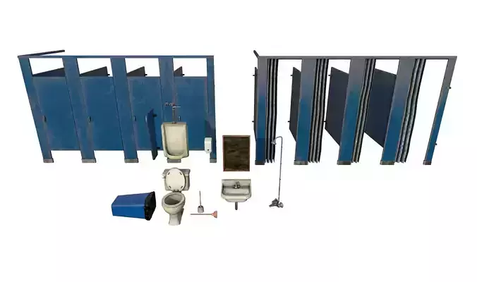 Bathroom Prop Pack 1