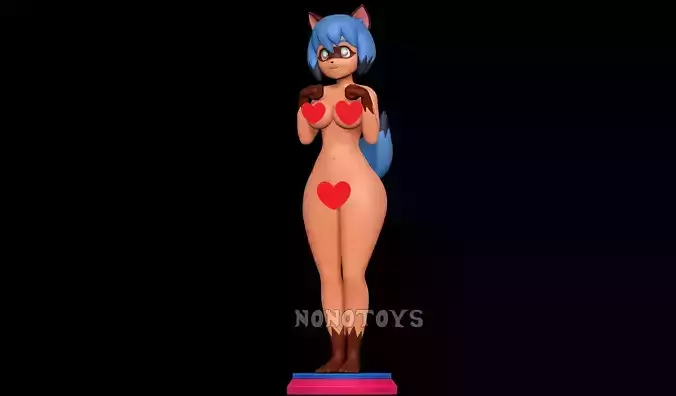 Michiru Kagemori - NSFW 3D print model