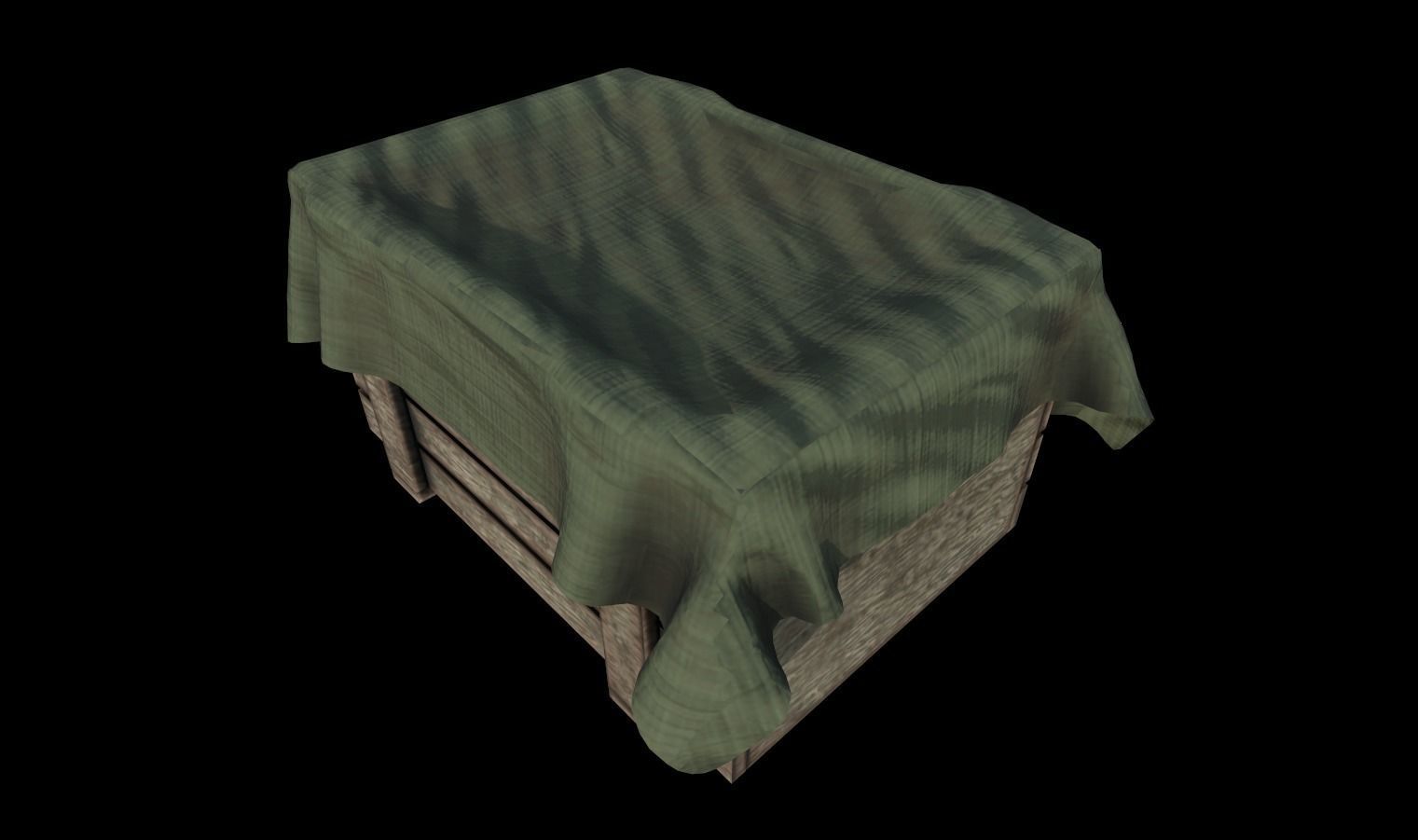 Crates Pack 1 Low-poly 3D model_2