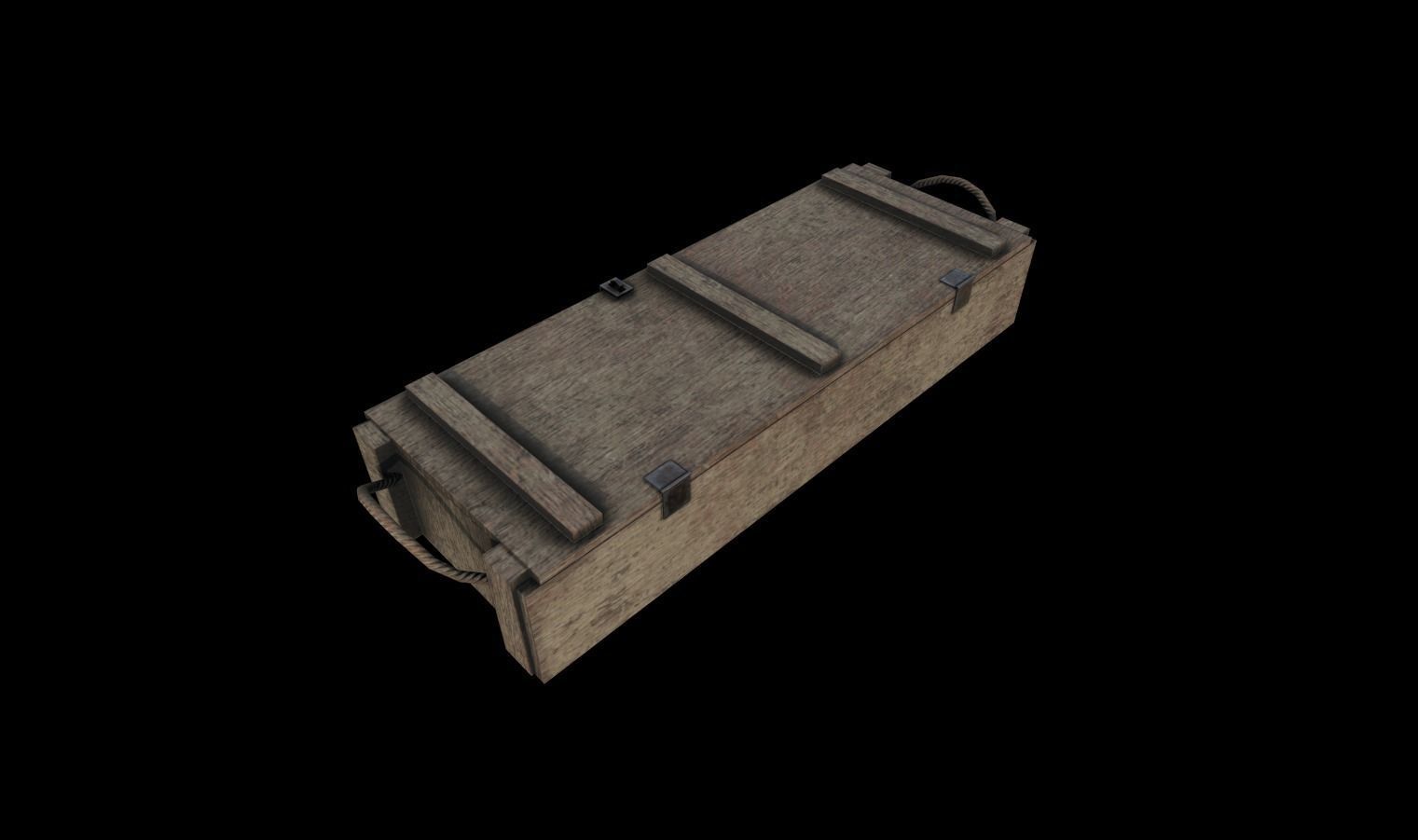 Crates Pack 1 Low-poly 3D model_5