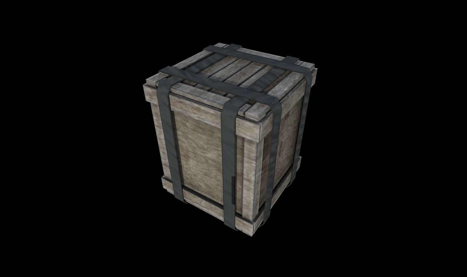 Crates Pack 1 Low-poly 3D model_7