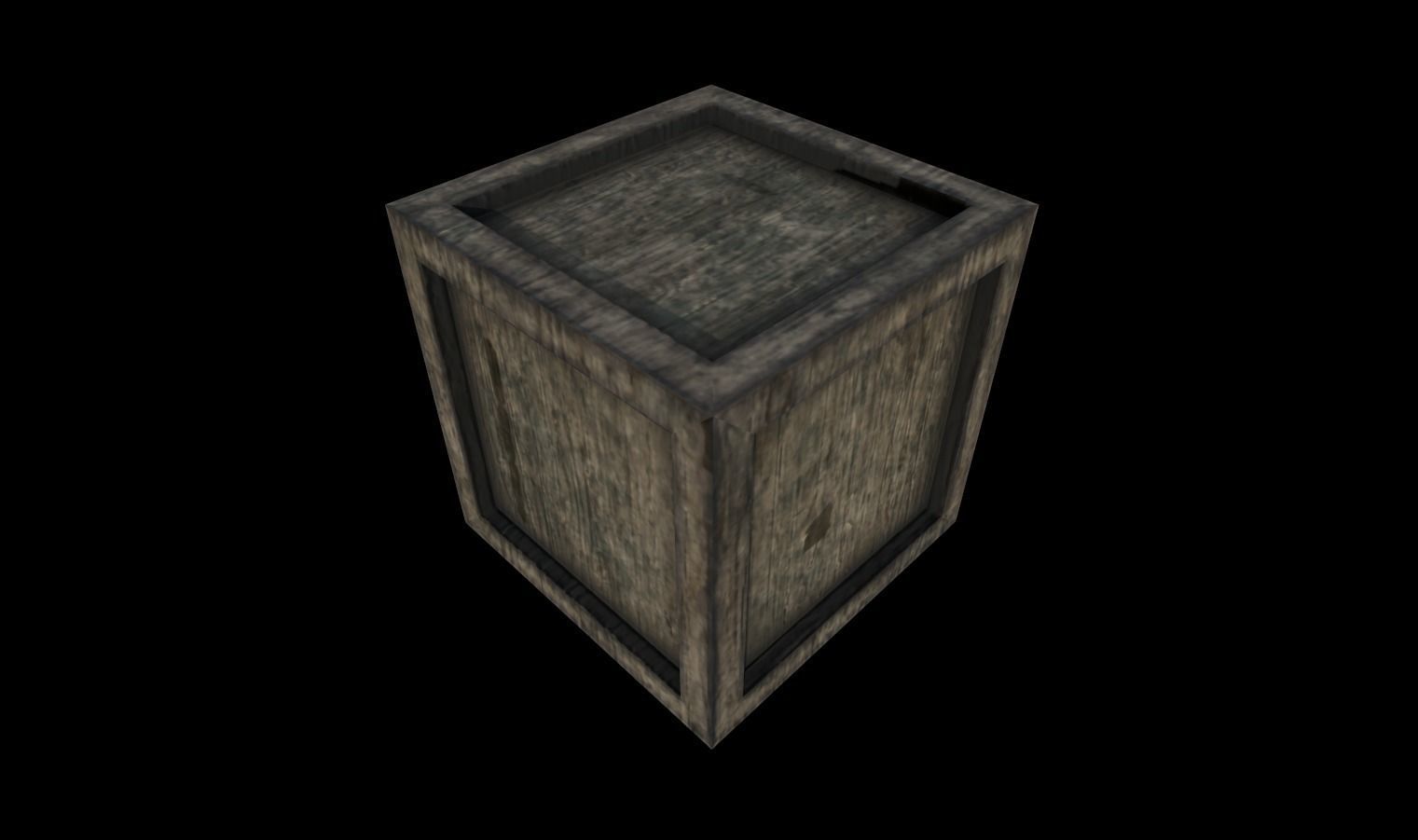 Crates Pack 1 Low-poly 3D model_9