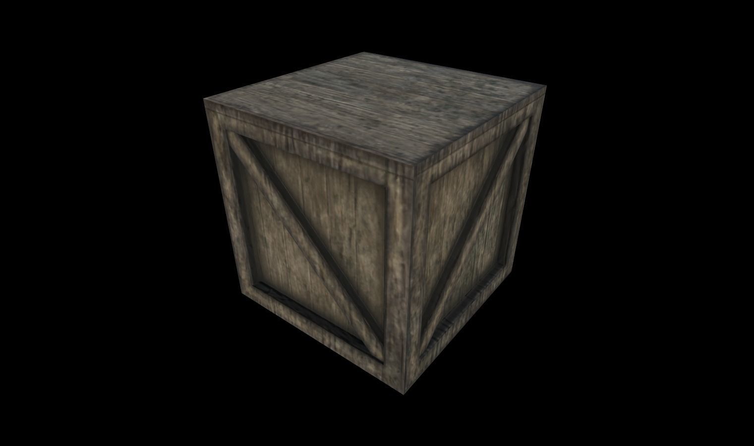 Crates Pack 1 Low-poly 3D model_8