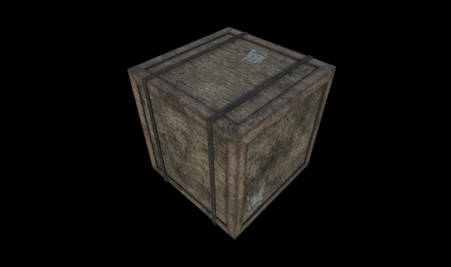 Crates Pack 1 Low-poly 3D model_13