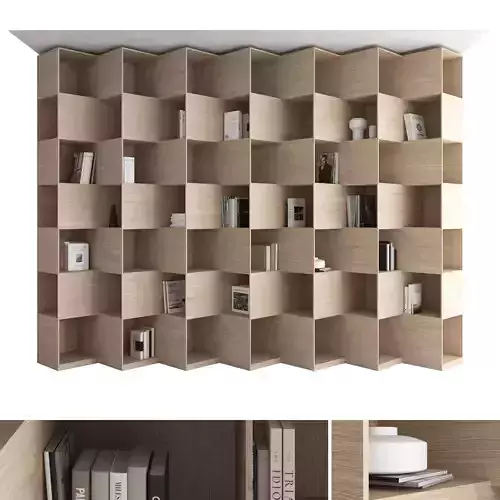 Bookcase set 04
