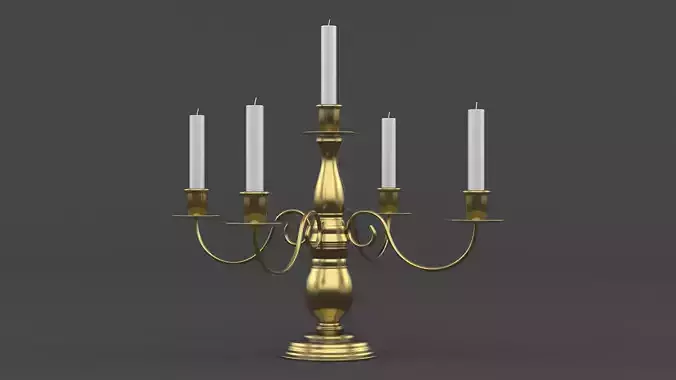 Metal Candle Holder