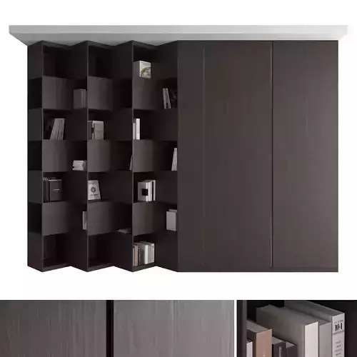 Bookcase set 06