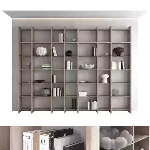 Bookcase set 07