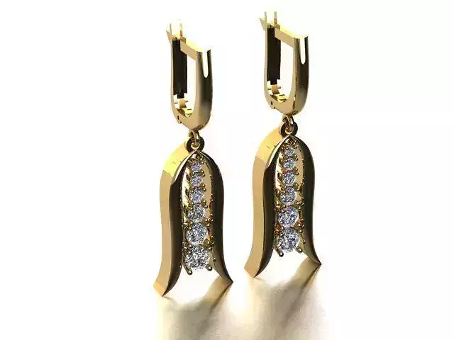 hanging earrings
