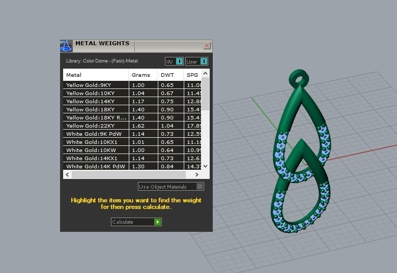 17 hanging earrings in this package 3D Model Collection_70