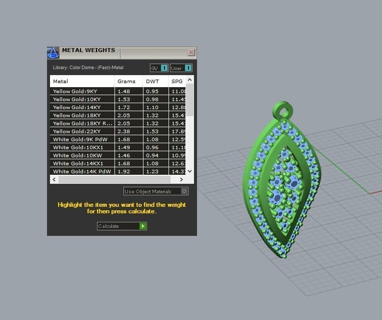 17 hanging earrings in this package 3D Model Collection_35