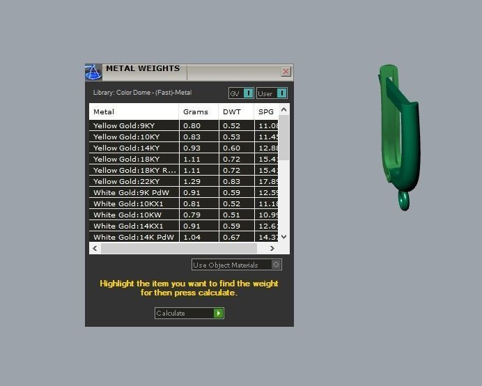 17 hanging earrings in this package 3D Model Collection_87