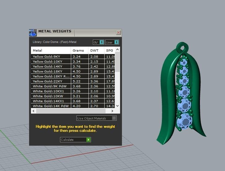 17 hanging earrings in this package 3D Model Collection_104
