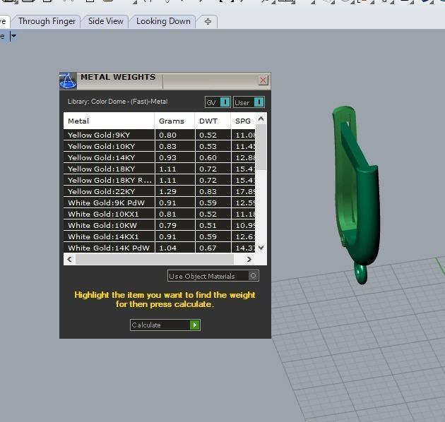17 hanging earrings in this package 3D Model Collection_78