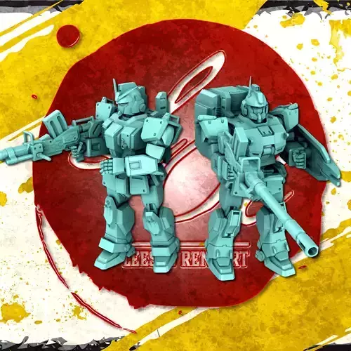 Terran Battlesuits  3D print model