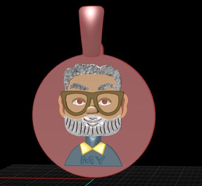 Necklace  Free 3D print model_2