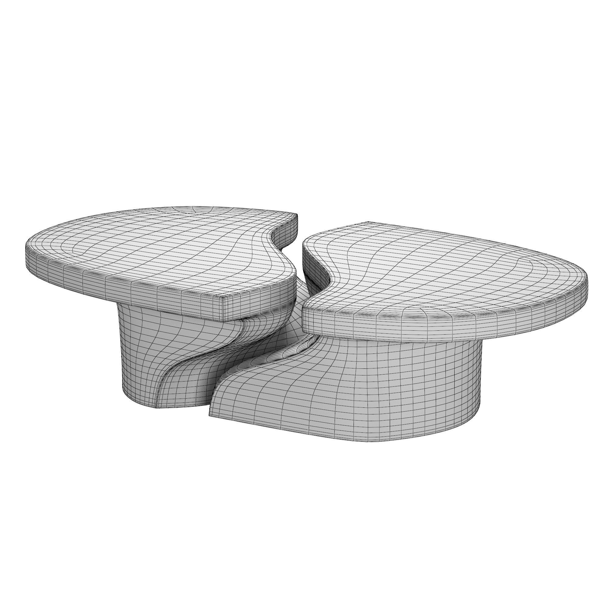 CANYON COFFEE TABLE 3D model_4