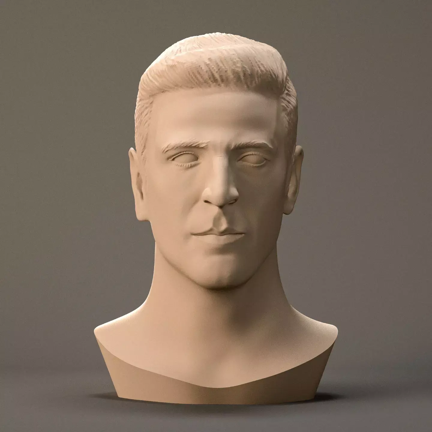 3D Sculpted Model of Bollywood Actor Akshay Kumar  3D print model_0